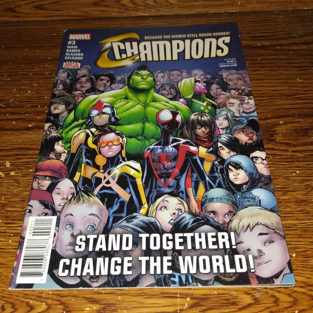 Champions #3 (2nd Series )(Marvel Comics, 2017) Variant A Cover